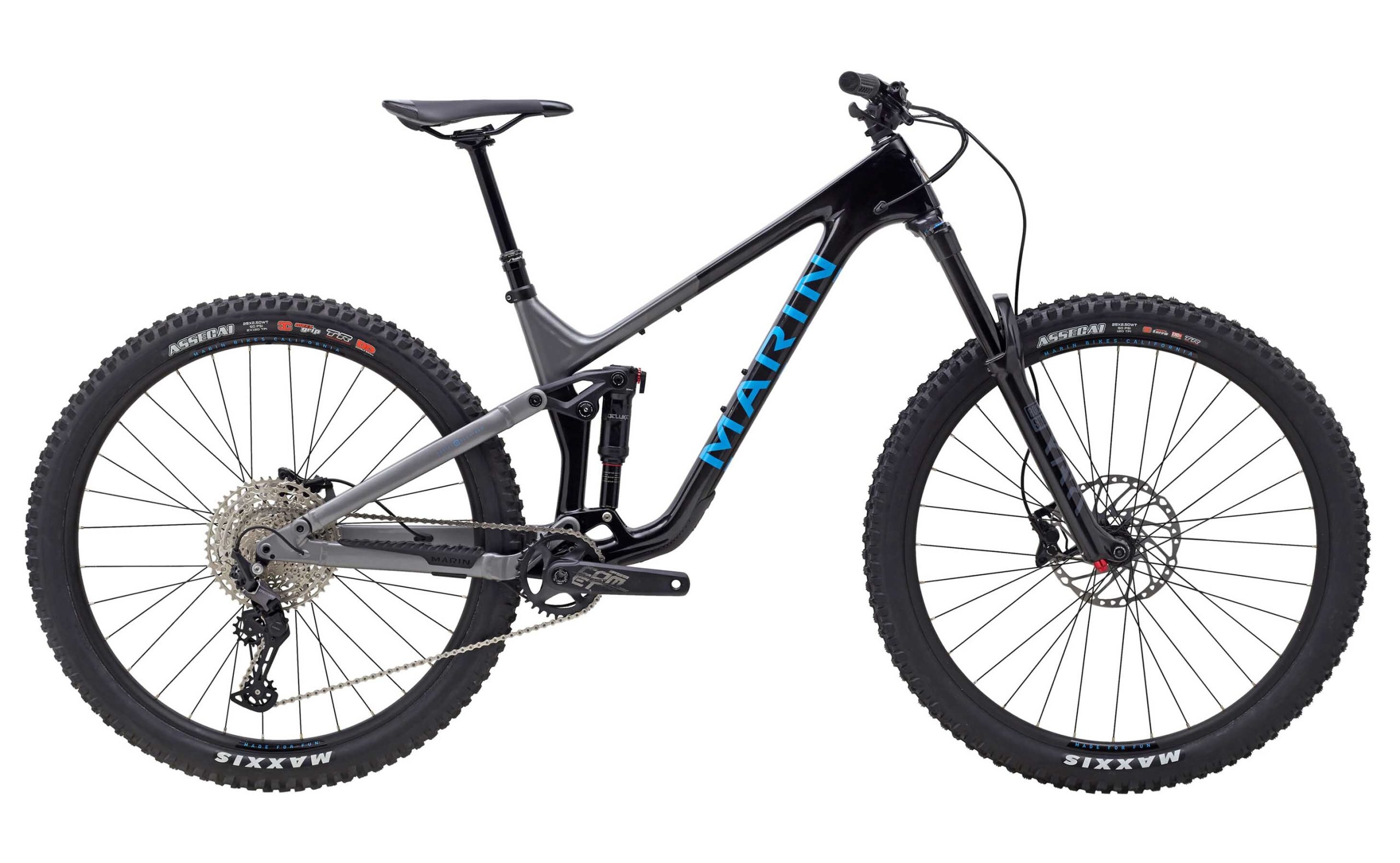 Marin Alpine Trail Carbon C1 29 Black Blue, Size L Bike 360
