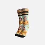 Loose Riders Socks Tiki Time Teal Free Size