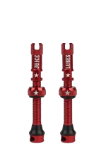 Juice Lubes, Tubeless Valves, 48mm, Red