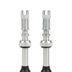 Juice Lubes, Tubeless Valves, 48mm, Silver