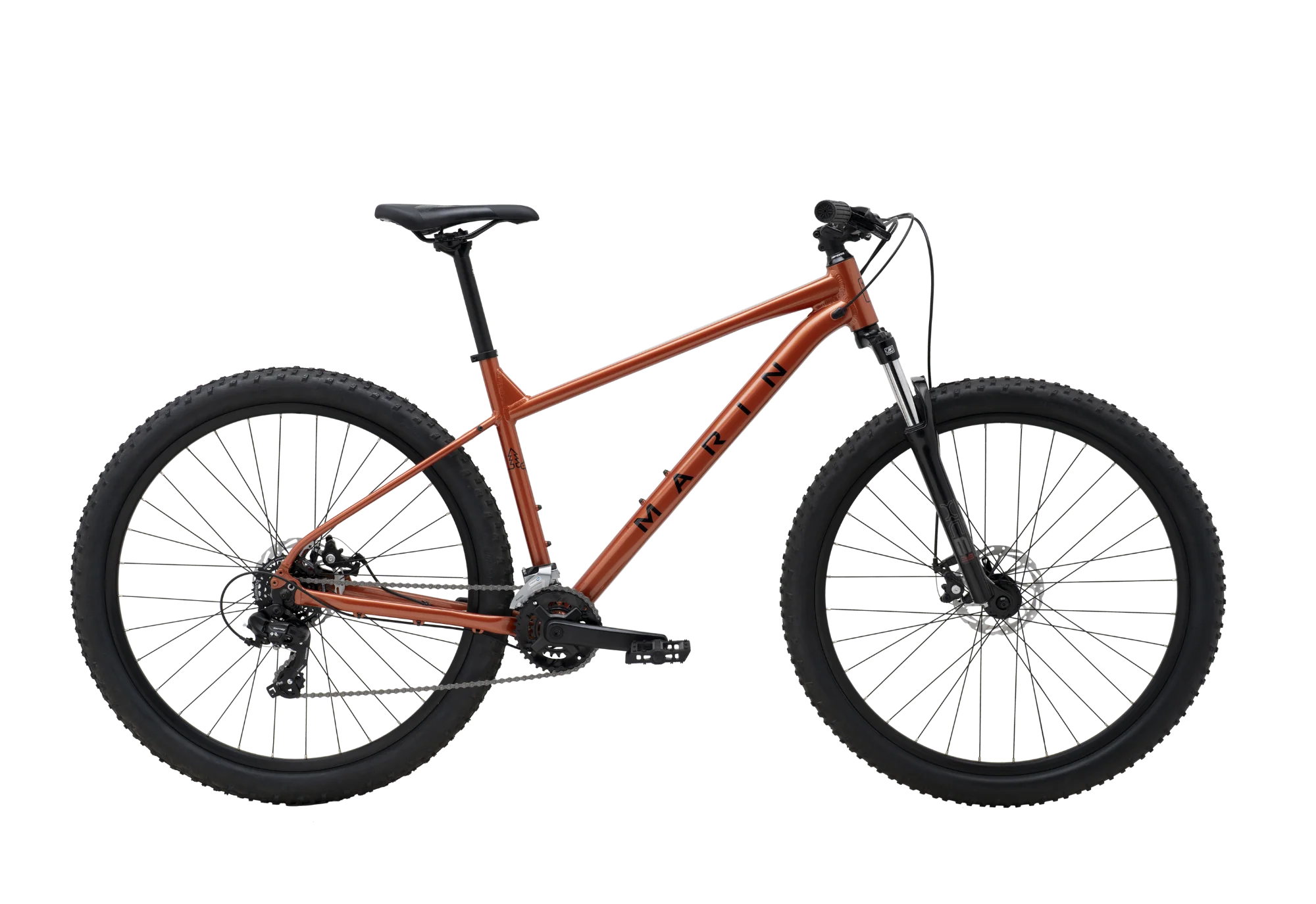 740615002 Marin Bolinas Ridge 1 Aluminium 27.5 Orange Black, Size S - Image 1
